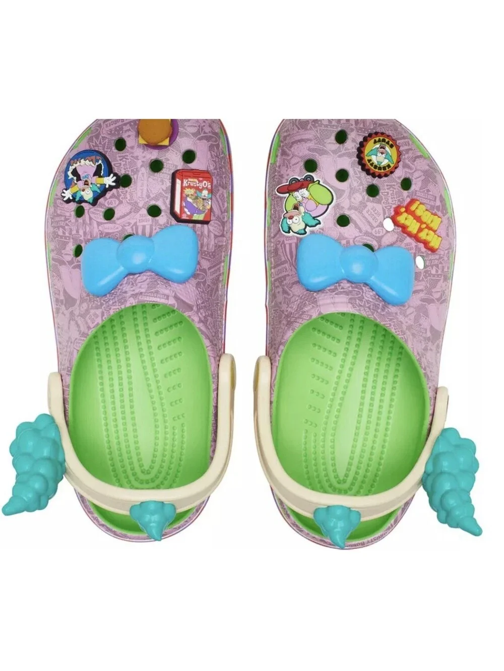 New Crocs x The Simpsons Krusty the Clown Clog Shoes Unisex Men’s 8 / Women’s 10